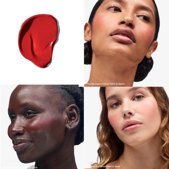 Glossier Cloud Paint Seamless Cheek Color (Spark) NIB 10 ml/0.33 fl oz - Picture 3 of 3